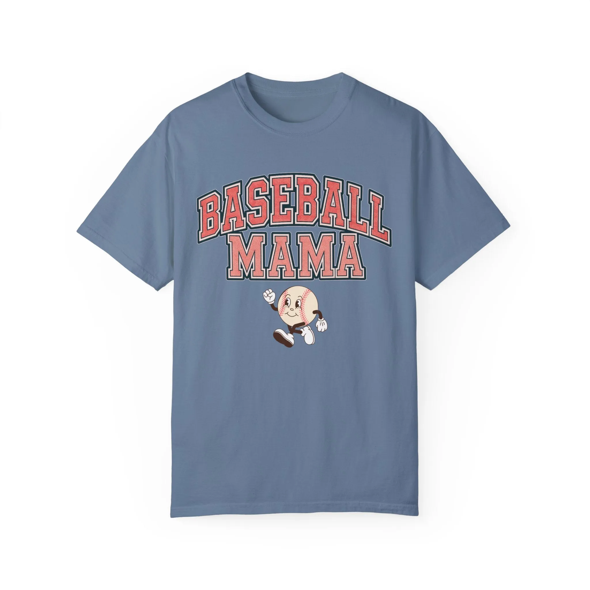 Baseball Mama Unisex Garment-Dyed T-Shirt - Perfect Gift for Sports Moms!