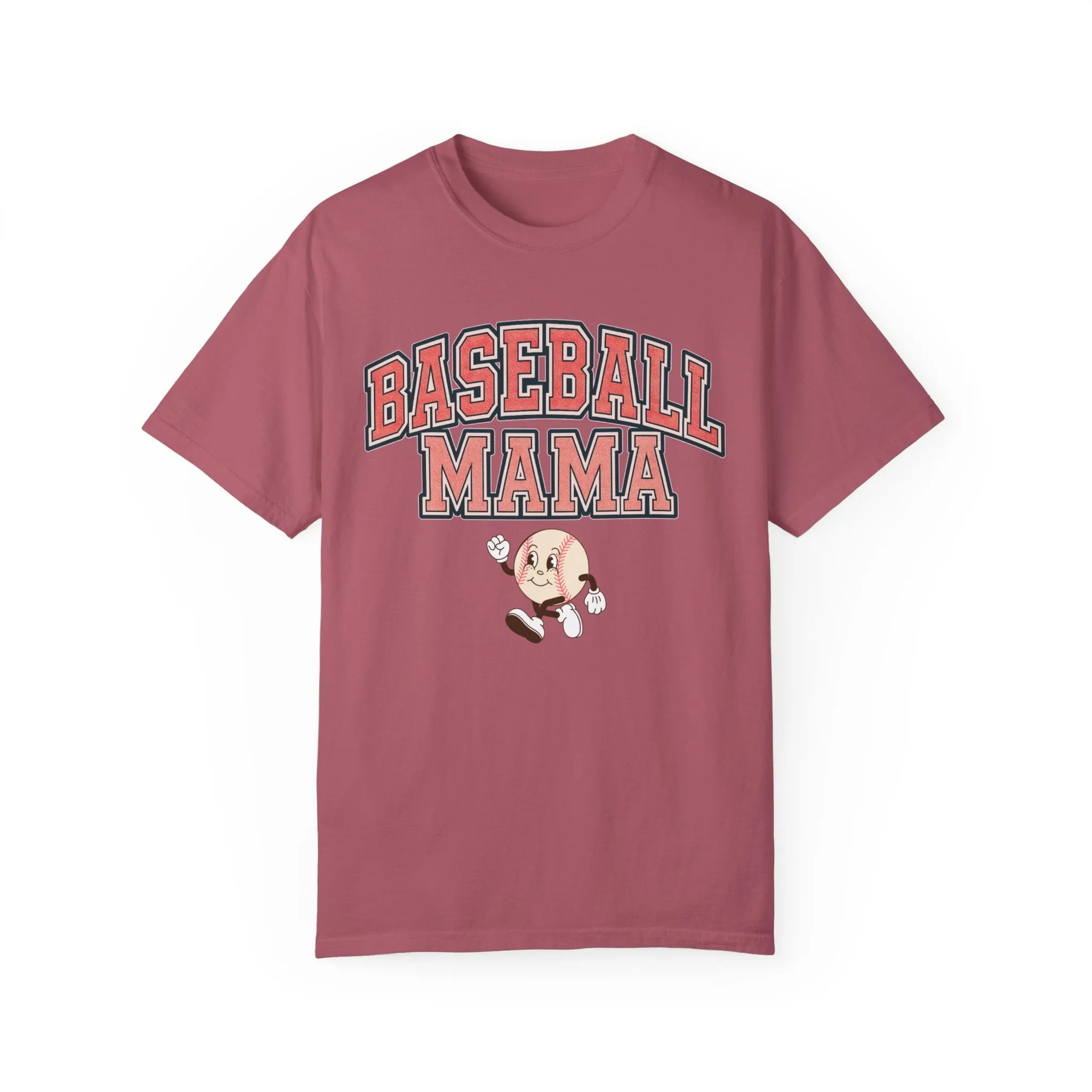 Baseball Mama Unisex Garment-Dyed T-Shirt - Perfect Gift for Sports Moms!