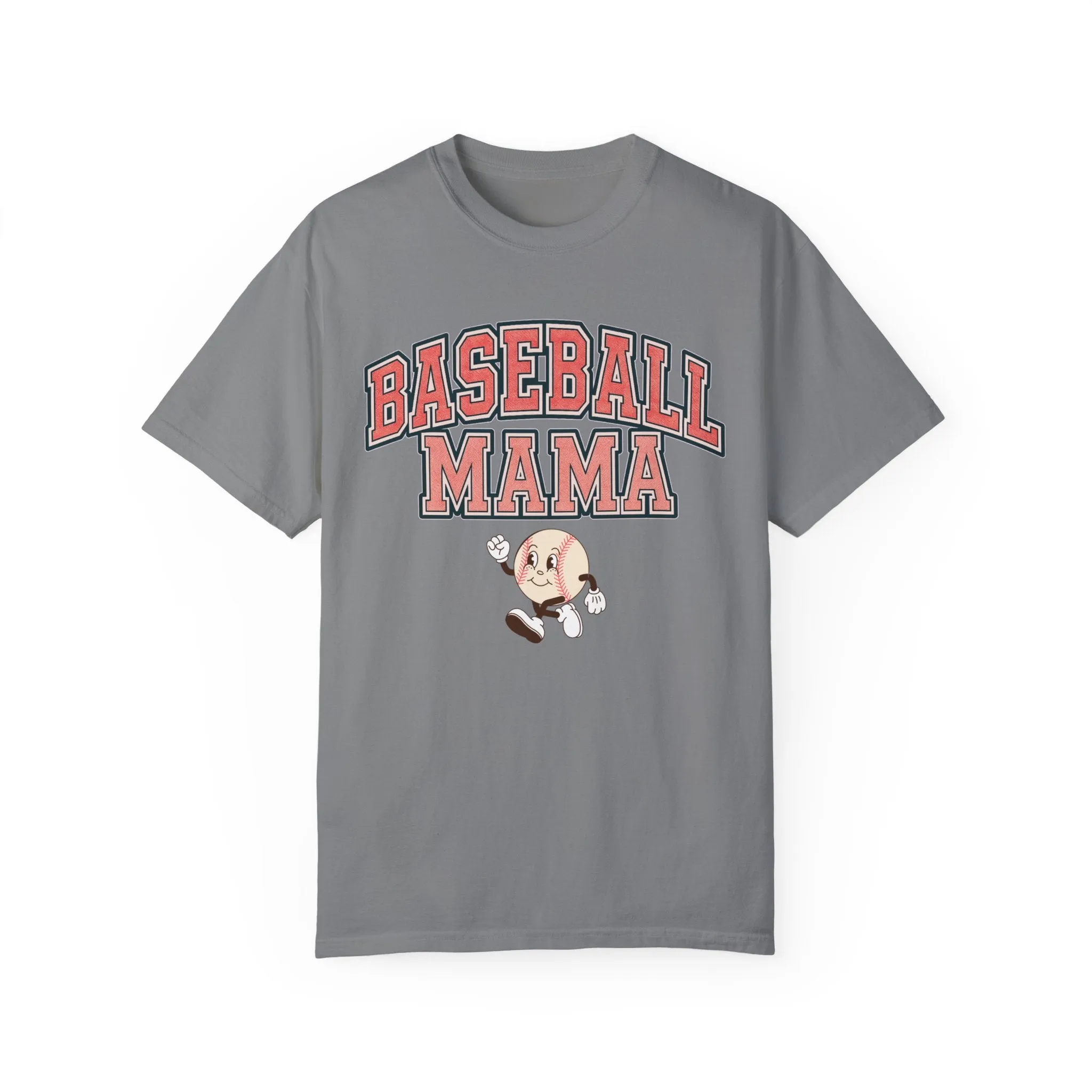 Baseball Mama Unisex Garment-Dyed T-Shirt - Perfect Gift for Sports Moms!