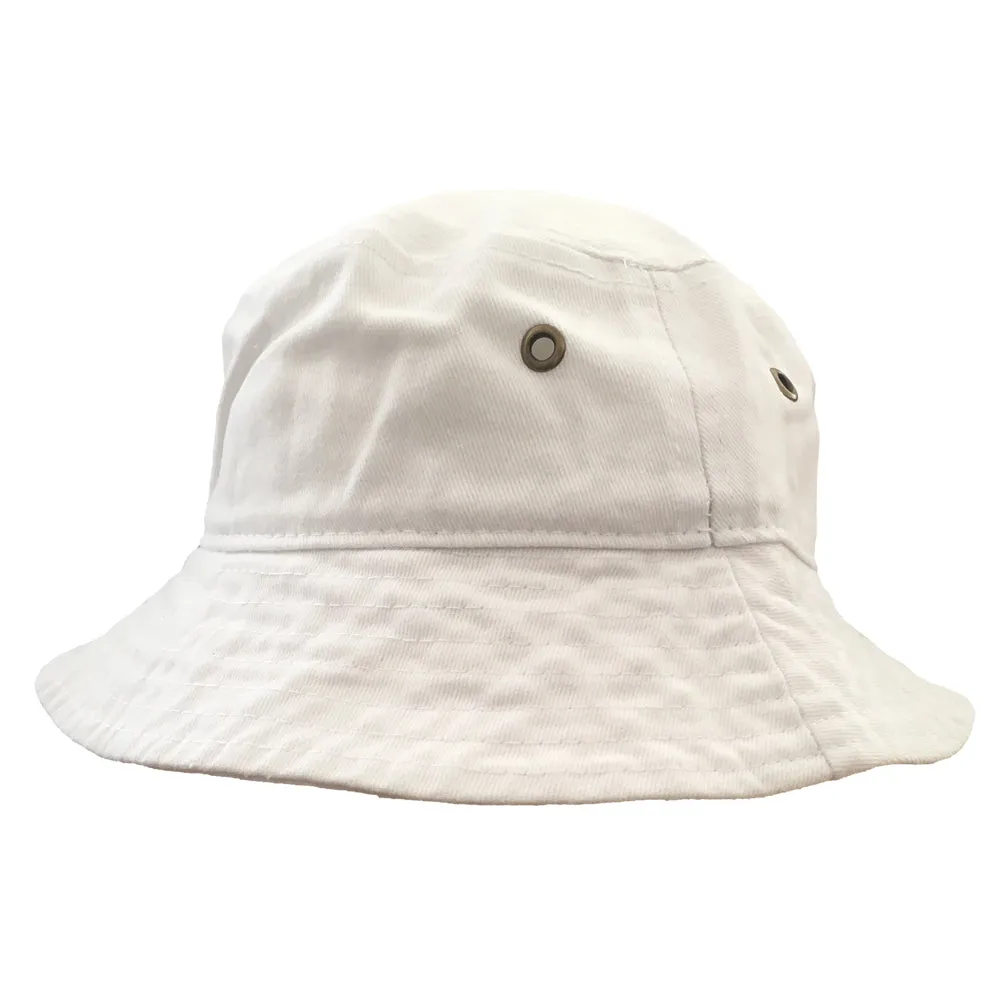 Bucket Hat for 4-8 Year Old Kids - Fedora Hat Faded Denim