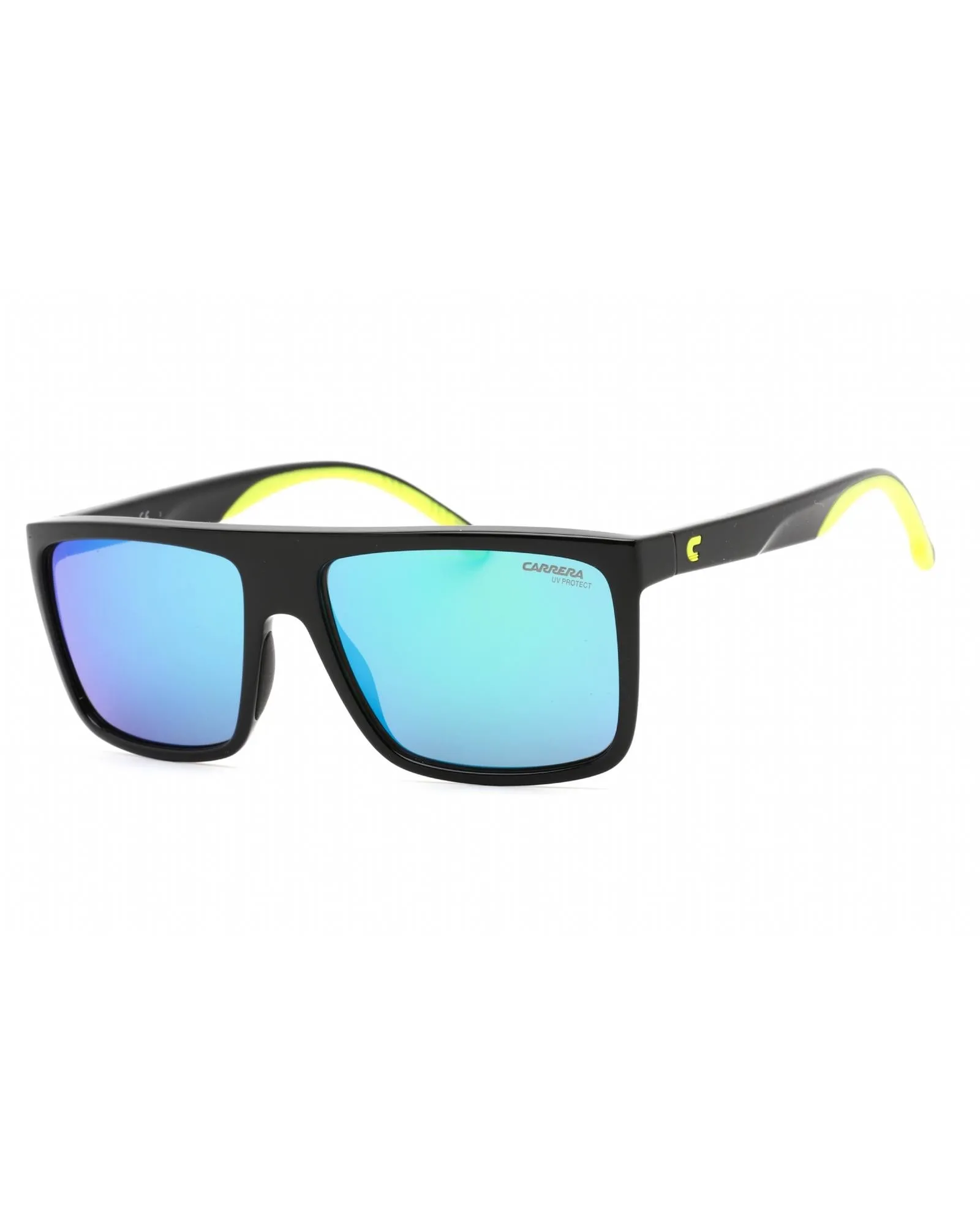 Carrera  Champion 8038S Square Sunglasses BlackBlue Mirror