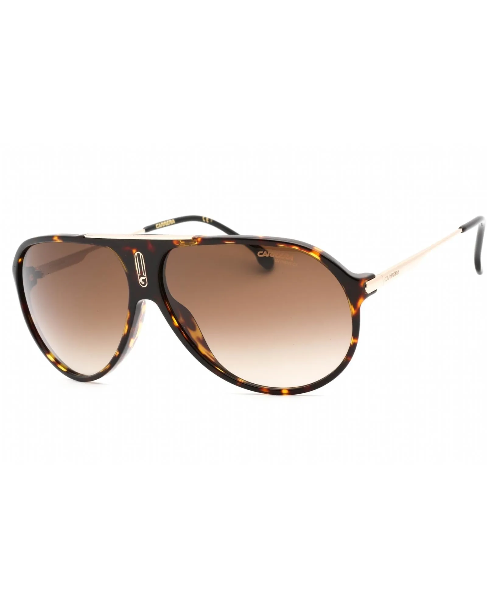 Carrera  Champion Aviator Sunglasses Tortoise Frame with Brown Gradient Lenses
