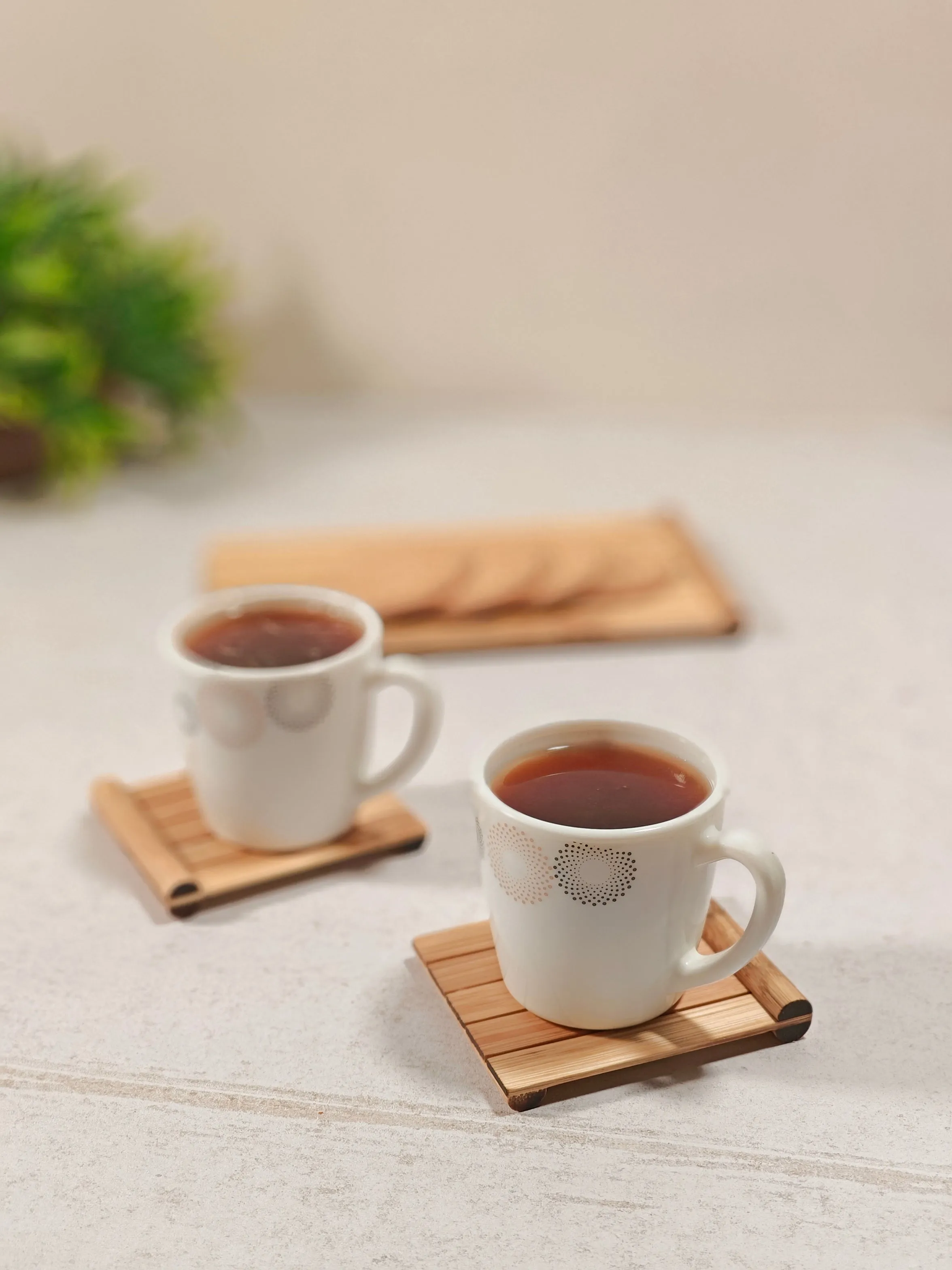 Elegant Bamboo Coasters