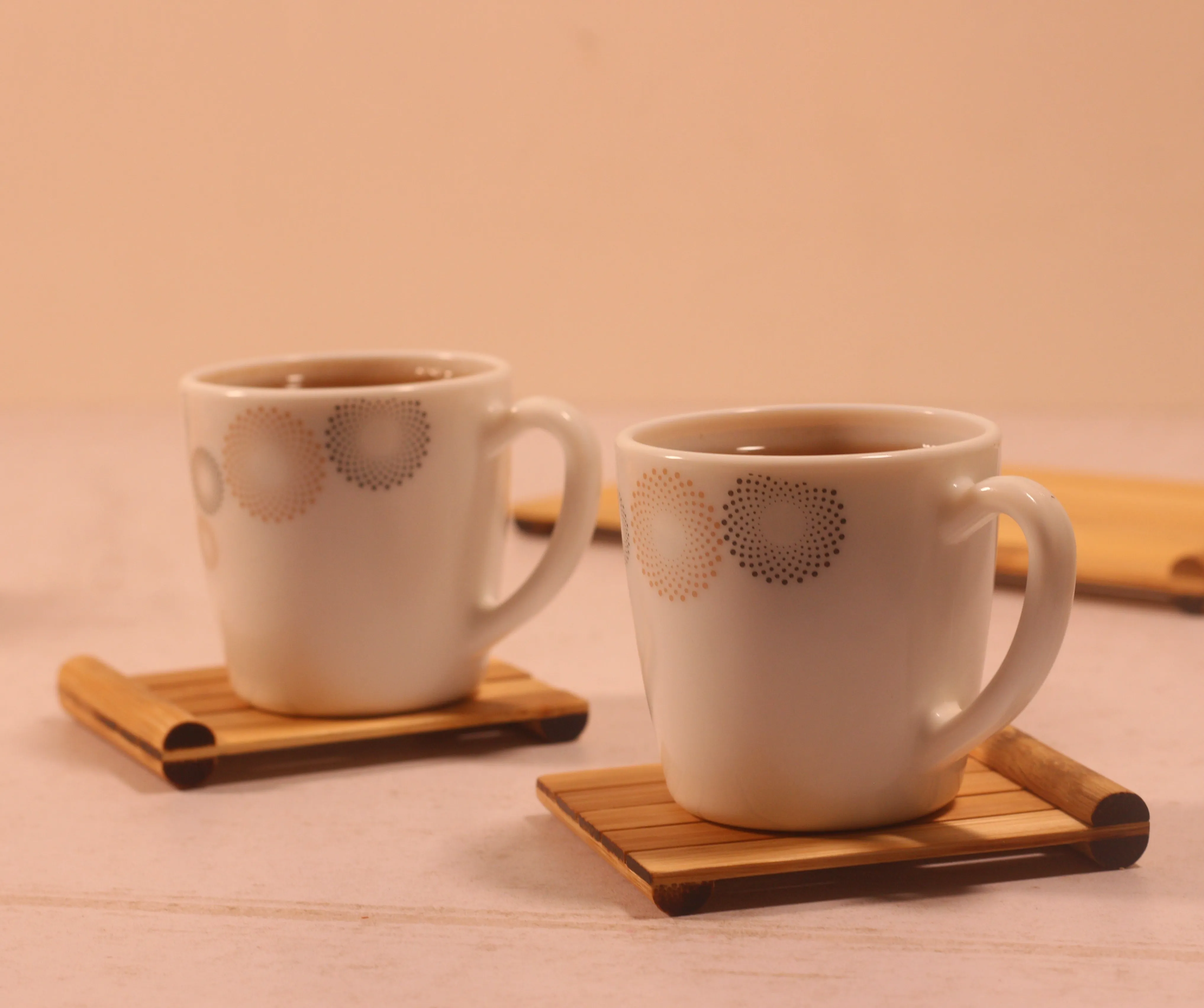 Elegant Bamboo Coasters