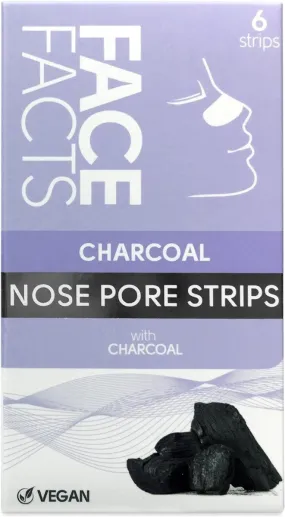Face Facts Charcoal Nose Pore Strips