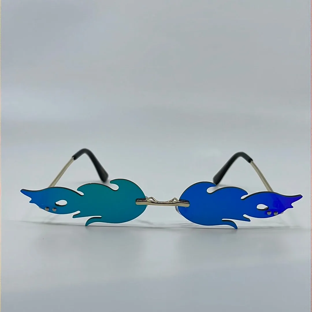 Heat Wave Rev Frameless Sunglasses