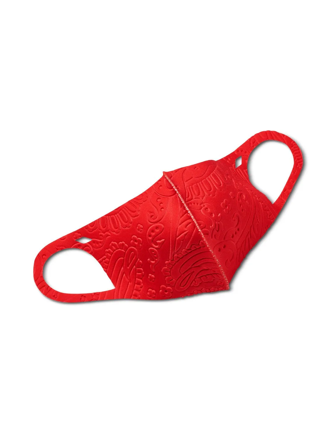 Jacquard Scroll Anti-Bacterial Fashion Face Mask