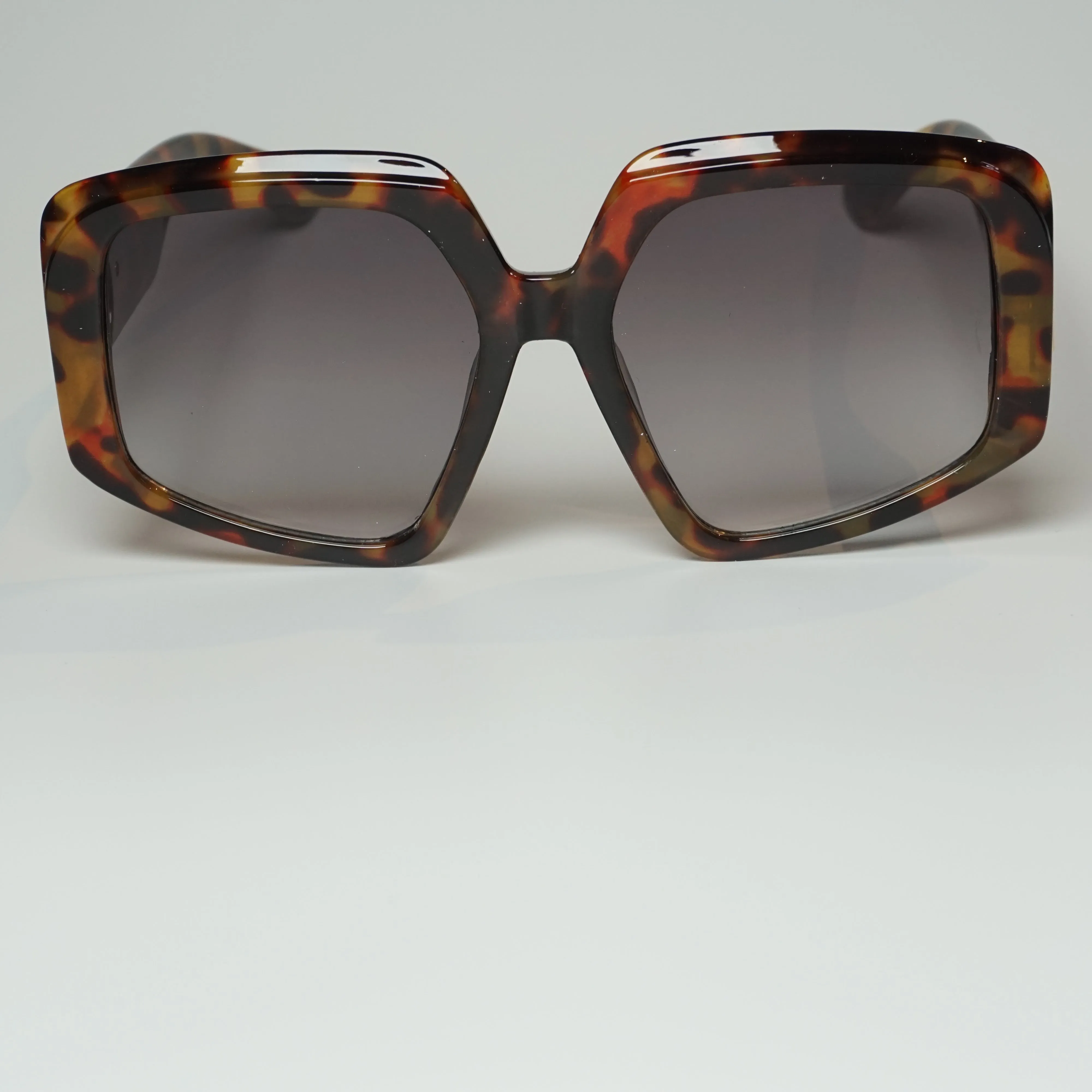 Jovi Posh Oversize Geometric Square Sunglasses