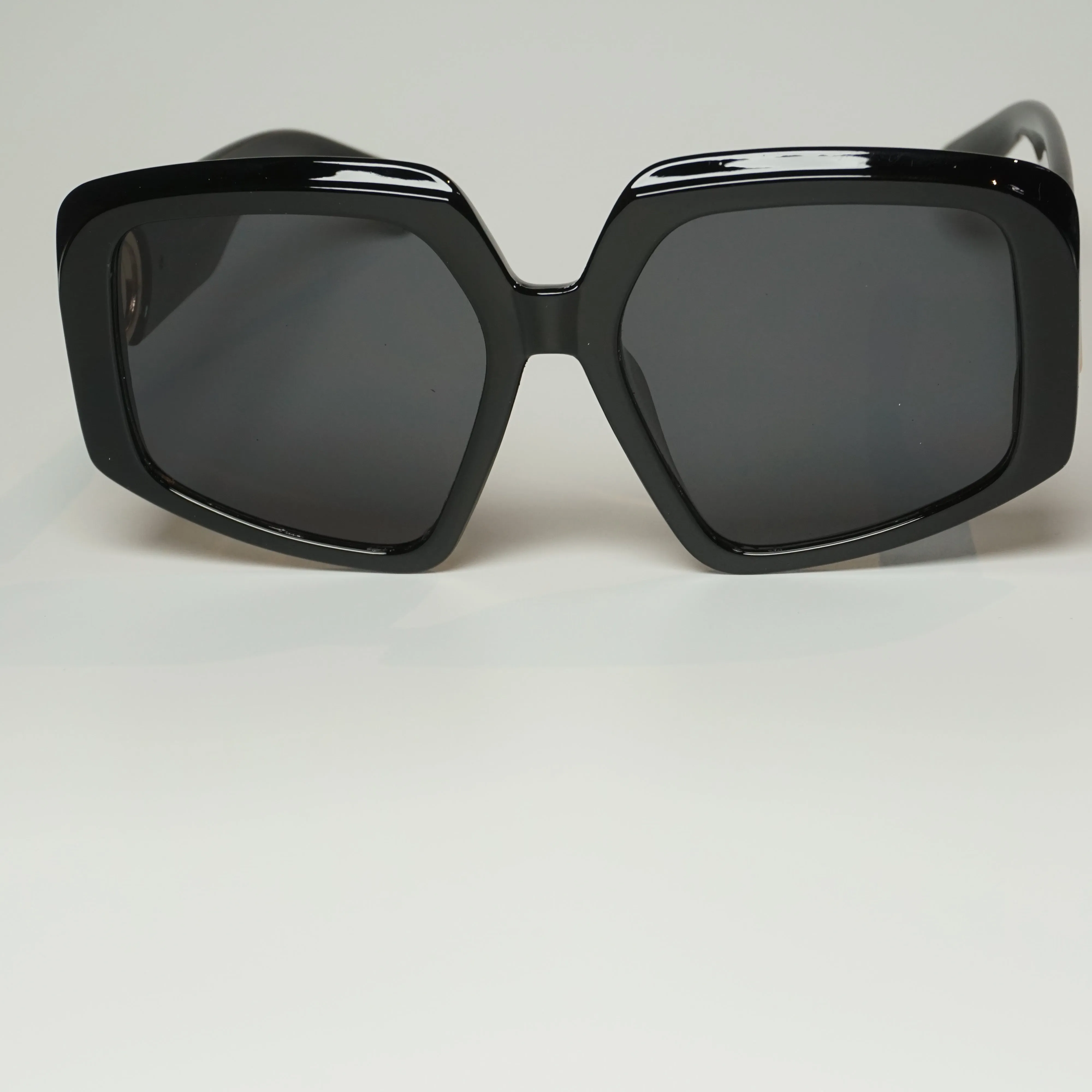 Jovi Posh Oversize Geometric Square Sunglasses