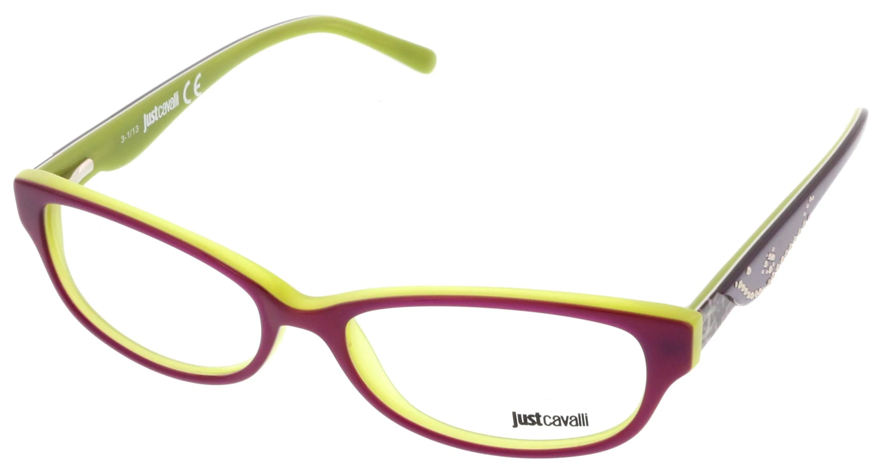 Just Cavalli JC0452/V 083 Purple Rectangle Optical Frames