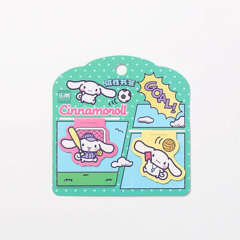 Sanrio Characters Comic Style Magnetic Bookmark Set