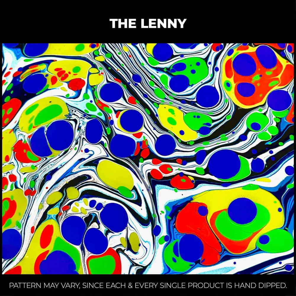 The Lenny RGB Hydro-Dipped Bucket Hat
