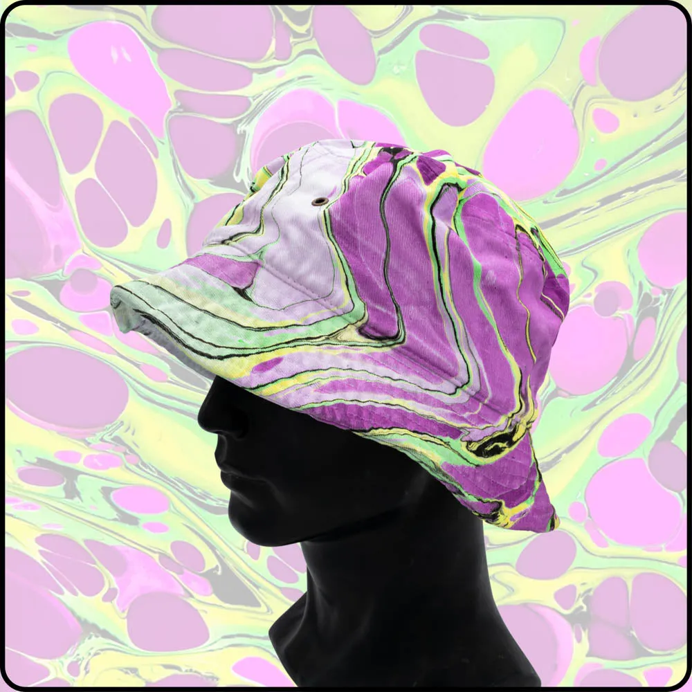 Toxic Waste UV Hydro-Dipped Bucket Hat