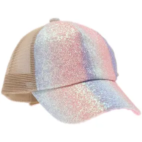 Unicorn Glitter Ball Cap